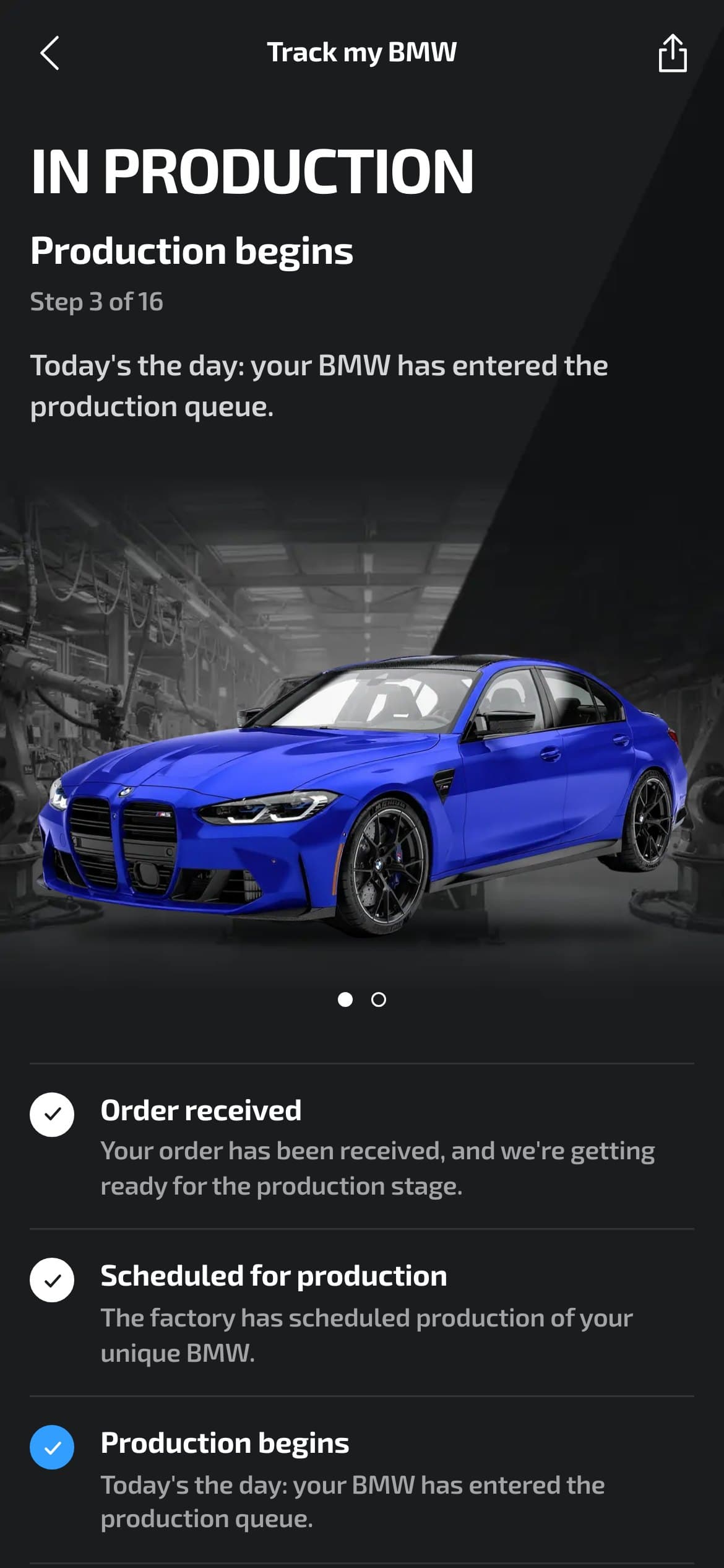 BMW on iPhone