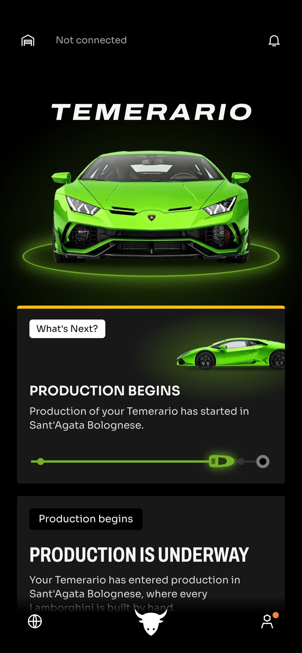 Lamborghini on iPhone
