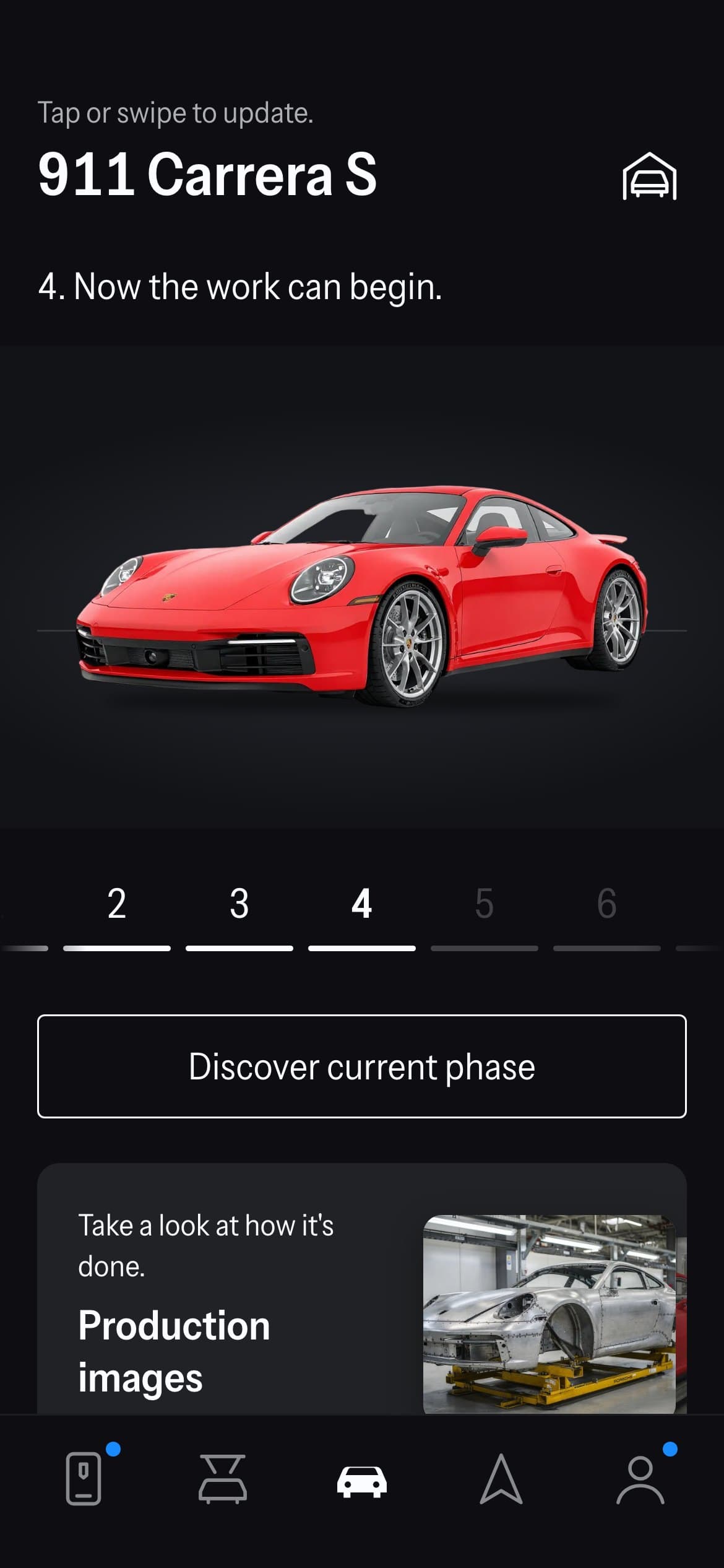 Porsche on iPhone