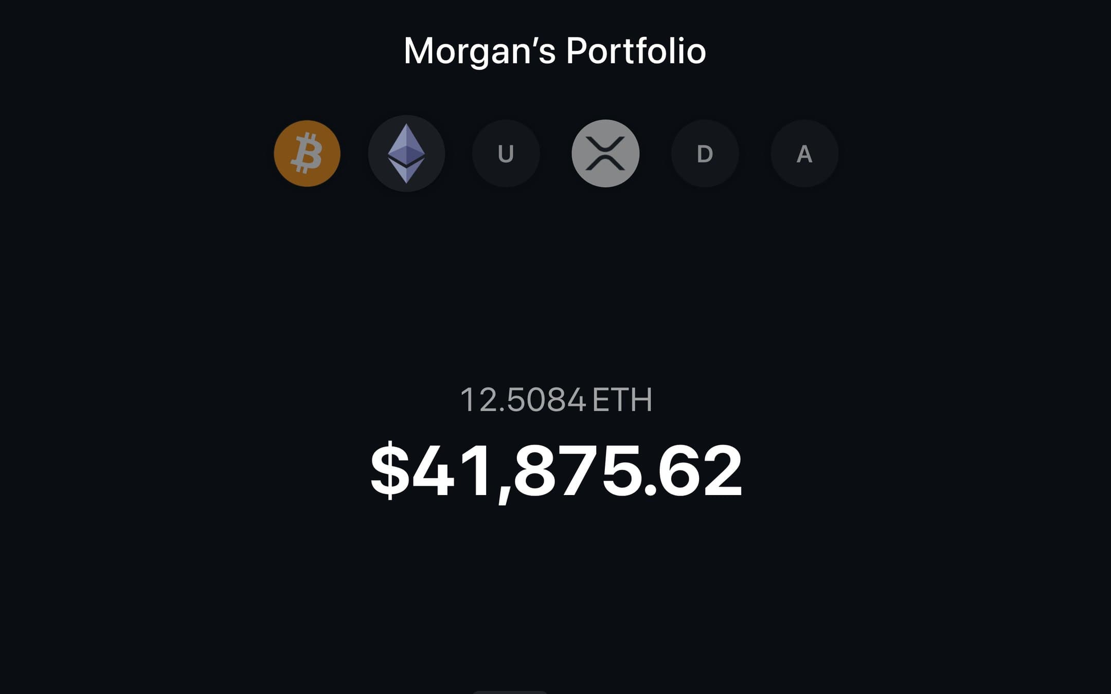 Ledger dashboard