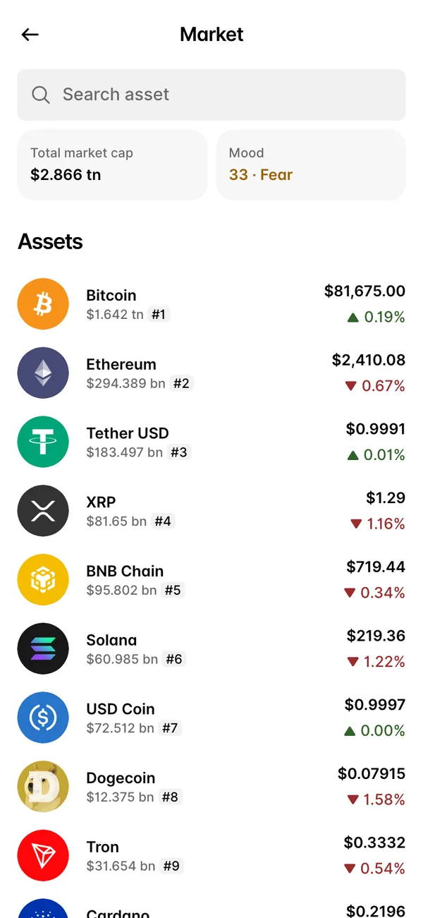 Ledger screen 3