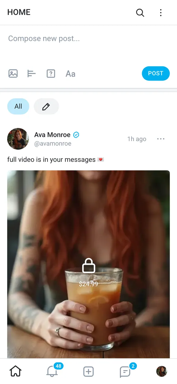 OnlyFans screen 1